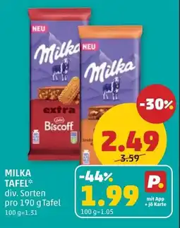 PENNY Milka tafel Angebot