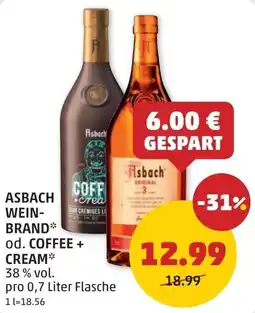 PENNY Asbach wein- brand coff od. coffee cream* Angebot