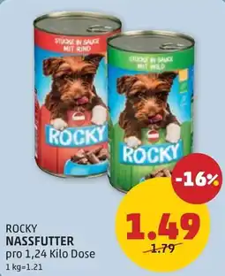 PENNY Rocky nassfutter Angebot