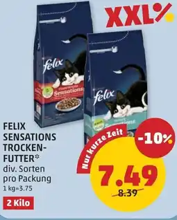 PENNY Felix sensations trocken- futter Angebot