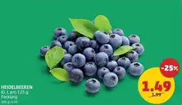 PENNY Heidelbeeren Angebot