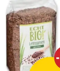 PENNY Echt Bio Leinsamen Angebot