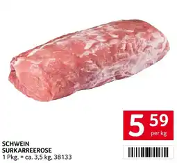 Transgourmet Schwein surkarreerose Angebot