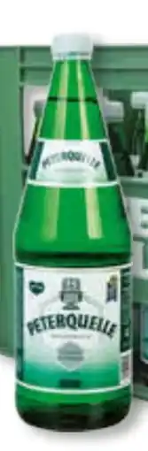 Unimarkt Peterquelle Mineralwasser Angebot