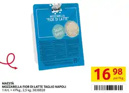 Transgourmet Maesla mozzarella fior di latte taglio napoli Angebot