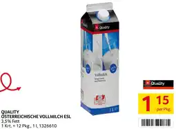 Transgourmet Quality österreichische vollmilch esl Angebot