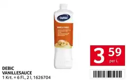 Transgourmet Debic vanillesauce Angebot