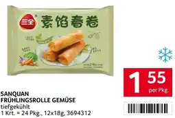 Transgourmet Sanquan frühlingsrolle gemüse Angebot