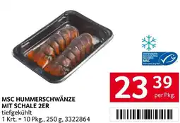 Transgourmet Msc hummerschwänze mit schale Angebot