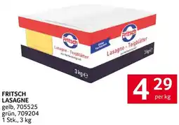 Transgourmet FRITSCH LASAGNE Angebot
