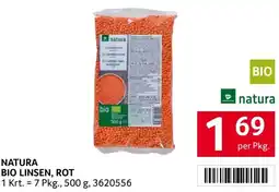 Transgourmet Natura bio linsen, rot Angebot