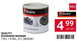 Transgourmet Quality schwarze bohnen Angebot