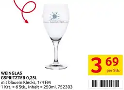 Transgourmet Weinglas gspritzter Angebot