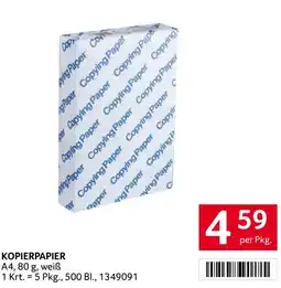 Transgourmet Kopierpapier Angebot
