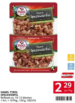 Transgourmet Handl tyrol speckwürfel Angebot