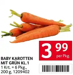 Transgourmet Baby karotten mit grün Angebot