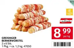 Transgourmet Greisinger bernerwürstel Angebot