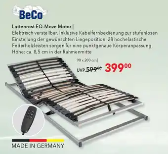 Lattenrost EQ-Move Motor