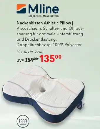 Matratzen Concord Nackenkissen Athletic Pillow Angebot