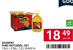 Transgourmet Goodfry pure frittieröl, pet Angebot