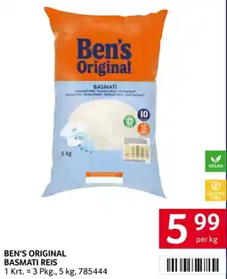 Transgourmet Ben's original basmati reis Angebot