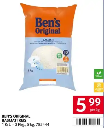 Transgourmet Ben's original basmati reis Angebot