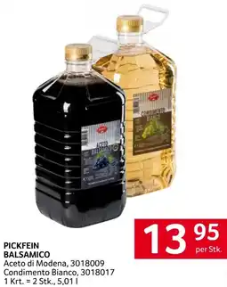 Transgourmet Pickfein balsamico Angebot