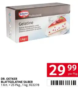Transgourmet Dr. oetker blattgelatine silber Angebot