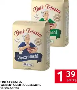 Transgourmet Fini's feinstes weizen- oder roggenmehl Angebot