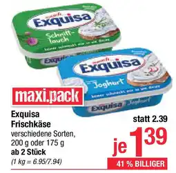 Maximarkt Exquisa Frischkäse Angebot