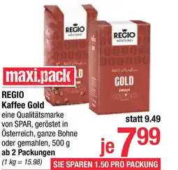 Maximarkt Regio kaffee gold Angebot