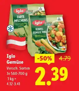 Lidl Iglo gemüse Angebot