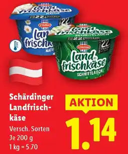 Lidl Schärdinger landfrisch käse Angebot