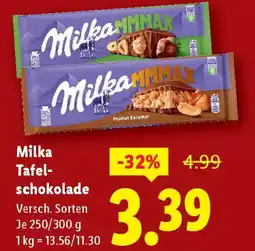 Lidl Milka tafel schokolade Angebot