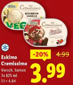 Lidl Eskimo cremissimo Angebot