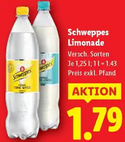 Lidl Schweppes limonade Angebot