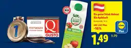 Lidl Ein gutes stück heimat bio apfelsaft Angebot