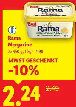 Lidl Rama margarine Angebot
