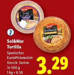 Lidl Sol&mar tortilla Angebot