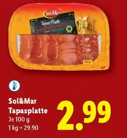 Lidl Sol&Mar Tapasplatte Angebot