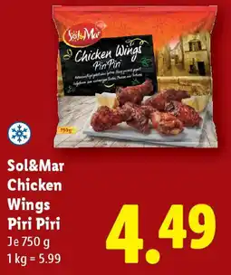 Lidl Sol&Mar Chicken Wings Piri Piri Angebot