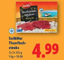 Lidl Sol&mar thunfisch- steaks Angebot