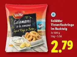 Lidl Sol&mar tintenfischringe im backteig Angebot