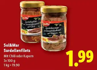 Lidl Sol&mar sardellenfilets Angebot