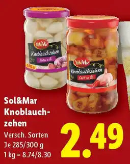 Lidl Sol&mar knoblauch zehen Angebot