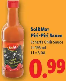 Lidl Sol&Mar Piri-Piri Sauce Angebot