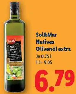 Lidl Sol&Mar Natives Olivenöl extra Angebot