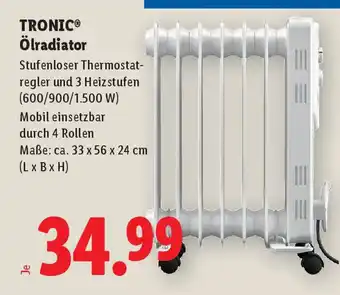 Lidl Tronic ölradiator Angebot