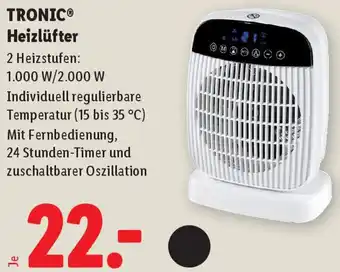 Lidl Tronic heizlüfter Angebot