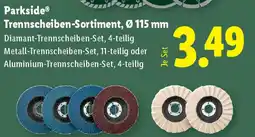 Lidl Parkside Trennscheiben Sortiment Angebot